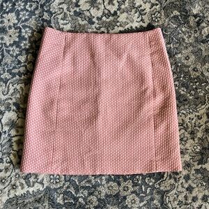 Loft polka dot mini skirt